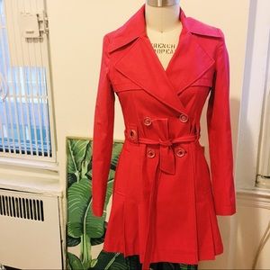 Via Spiga Coral Trench Jacket